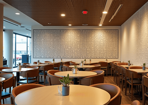 Perforated acoustic panel