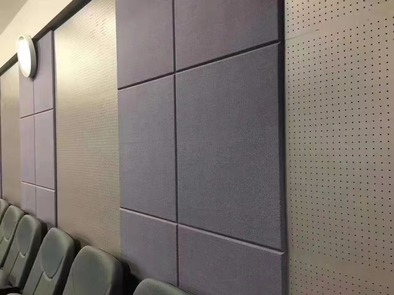 Soft Sound Absorption Board for Audio Rooms Cinemas Anti-Collision Wall Decoration Cloth Meeting Room Decorative Acoustic Panels