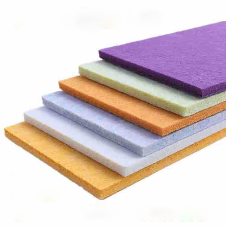 Polyester fiber felt soundproof board kindergarten piano room interior decoration flame retardant sound-absorbing board