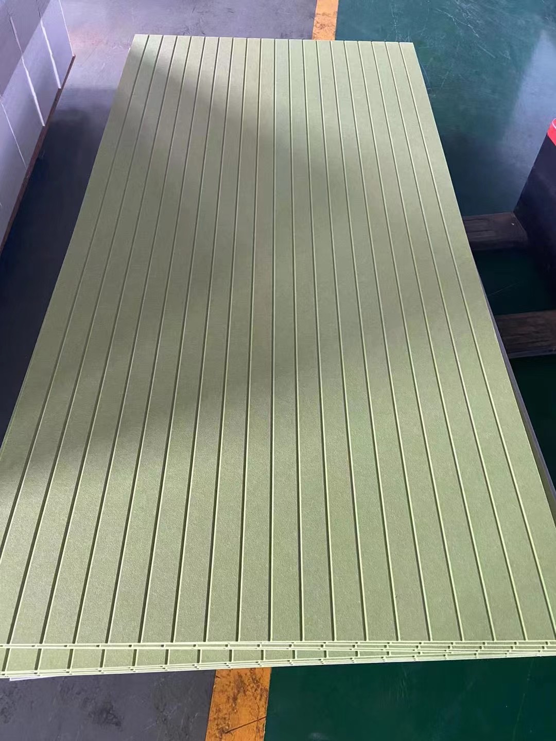 Customizable Pattern Acoustic Panels with Indentation Slots Polyester Fiber Sound-Absorbing Board