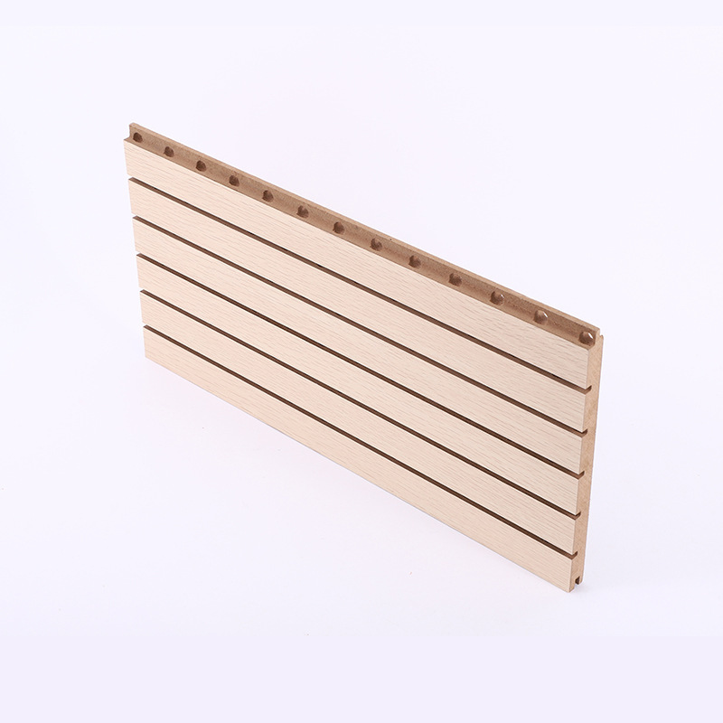 Recording studio KTV wooden sound absorption board Environmental protection flame retardant microporous sound absorption board